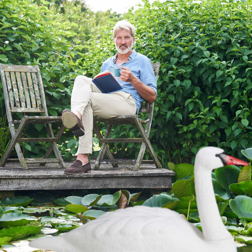 XXL Gartendeko Schwan 2