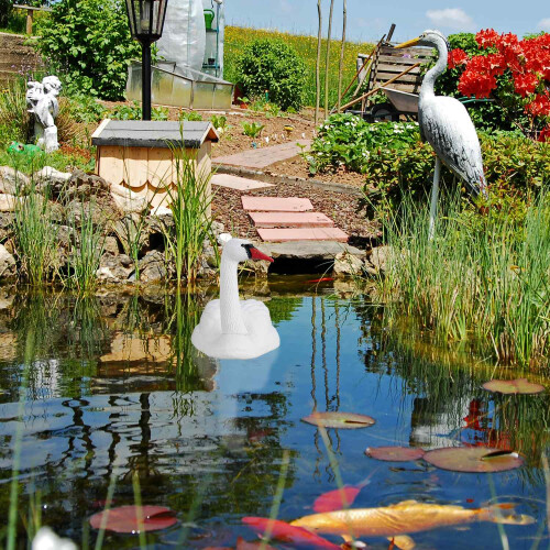 XXL Gartendeko Schwan 1