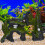 Aquarium decoration, aquarium accessories stone 2