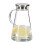Glaskaraffe mit Deckel 1,8 Liter 1