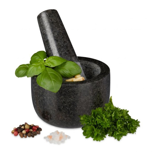 Mörtel Granit mit Schlag