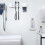Disinfection dispenser with drip tray 5