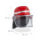 Roter Feuerwehrhelm für Kinder 4