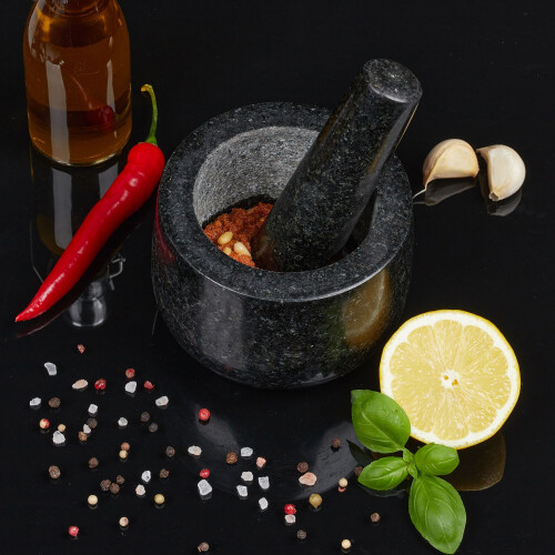 Mörtel Granit mit Schlag 12 cm 2