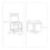 Children's seating group white with 2 chairs 4