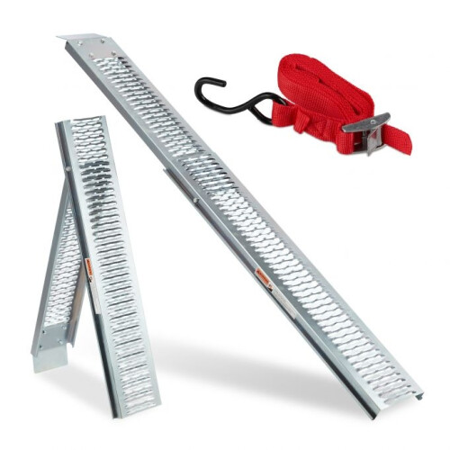 Loading ramp for motorcycle