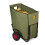 Folding garden cart 160 L 1