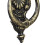 Aldaba de puerta de color bronce 7