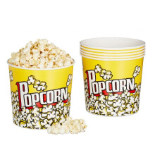 Popcorneimer wiederverwendbar 6er Set