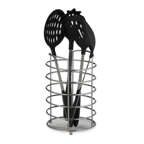 Supporto XL per utensili da cucina in metallo