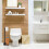 Toilettengarnitur Bambus & Metall 2