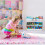 Kinderregal mit 10 Fächern und Motiven 3