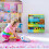 Kinderregal mit 6 Schubladen & 2 Hängefächern 3
