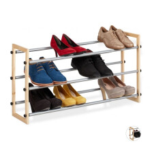 Ausziehbares Schuhregal