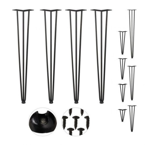 Möbelbein-Haarnadel 4er-Set