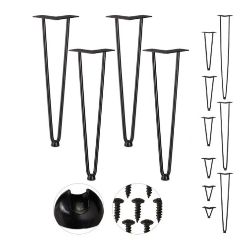 Möbelbein-Haarnadel 4er-Set