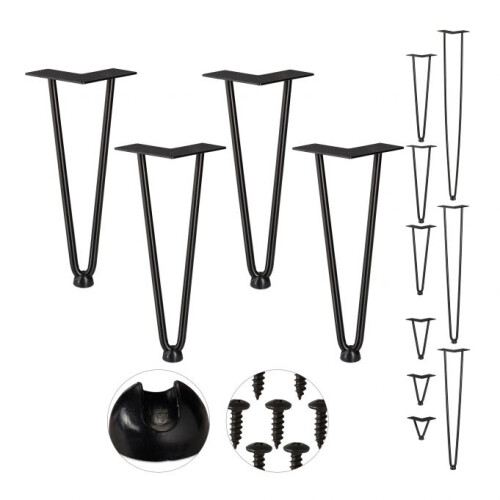 Möbelbein-Haarnadel 4er-Set