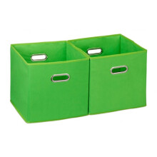 Stoff-Aufbewahrungsbox 2er-Set