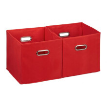 Stoff-Aufbewahrungsbox 2er-Set