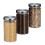 3 säilytyspurkkia 1000 ml 1
