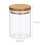 3 potes de armazenamento 600 ml 4