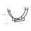 Wood stand in black metal 4