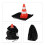 Traffic cone set in 10 6