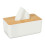 Taschentuchbox mit Bambusdeckel 1