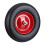 Wheelbarrow wheel made of solid rubber with axle 1