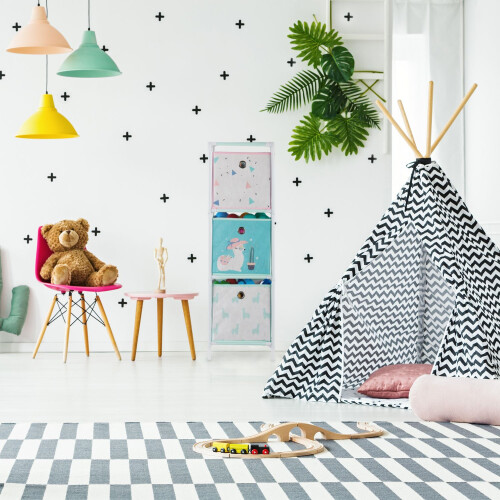 Kinderregal Lama mit Schubladen 1