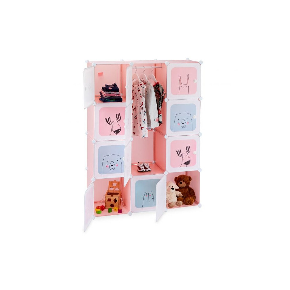 B2x Plug-In Shelf Children's Room With 12 Shelves