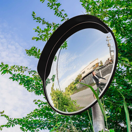 Exit mirror 60 cm black 1