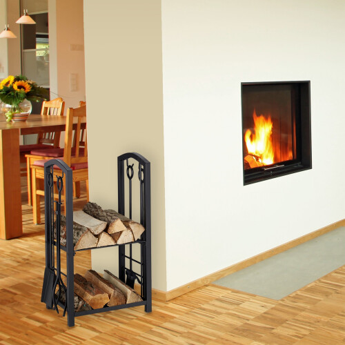 Holzständer mit Zubehör 2