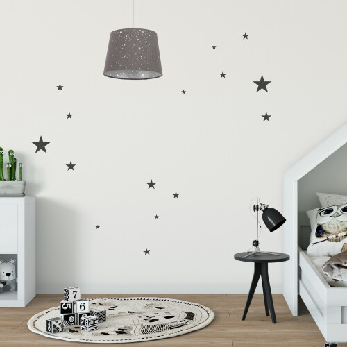 Kinderzimmerlampe aus Stoff 2