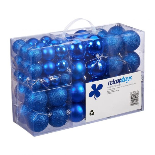 Bolas de árvore de Natal em conjuntos de 100