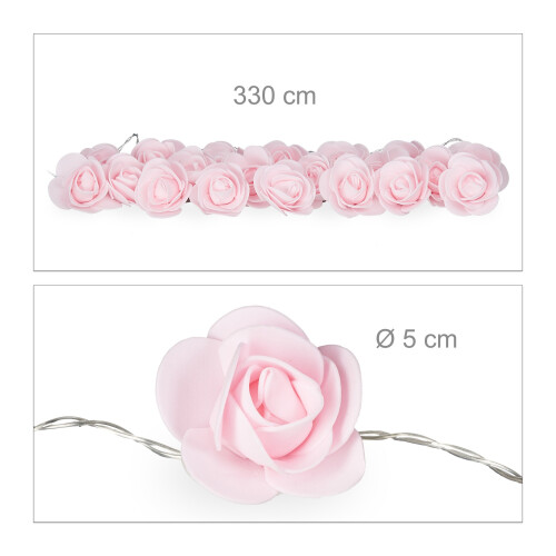 Lichterkette Rosen 2