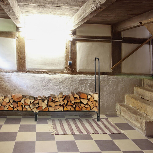 Holzständer Metall groß 1