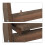 Blumentreppe Holz Dunkelbraun 7