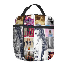 (01) Taylor Swift Lunch Bag Box School Picnic Travel Gifts
