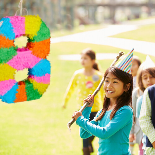 Number pinata birthday 2