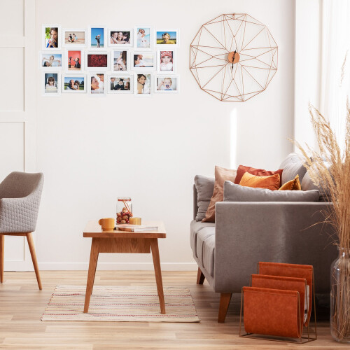 Collage frame for 18 photos 2
