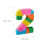 Number pinata birthday 4