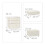 Shelf system different variants beige 4