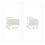Sistema di mensole diverse varianti beige 5