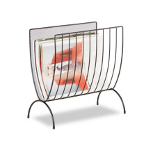 Metal magazine stand