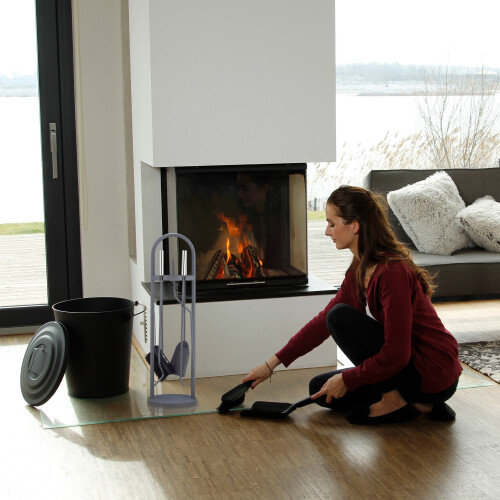 Chimenea moderna en 5 partes 1