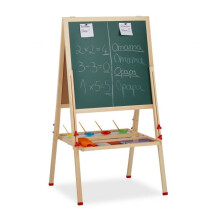 Drawing easel for children with whiteboard