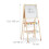 Drawing easel for children with whiteboard 4
