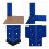 Lagerregal 1325 kg blau 8