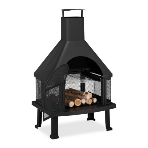 Outdoor-Kocher mit Grill